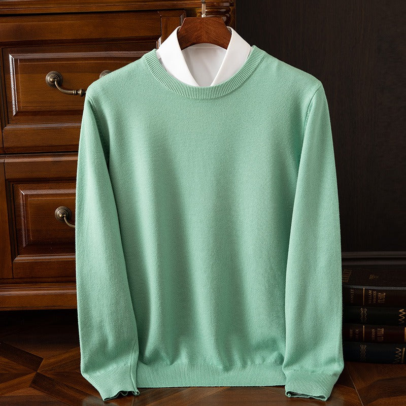 Valente Cashmere Sweater for Men - Premium Soft Cashmere Blend Pullover