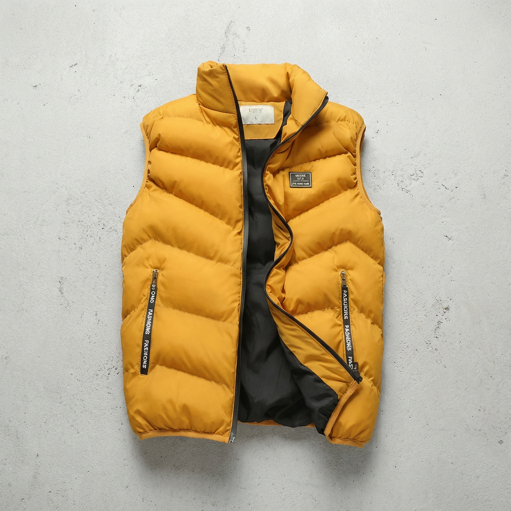 Milan Down Vest for Men - Windproof Water-Resistant Winter Layer