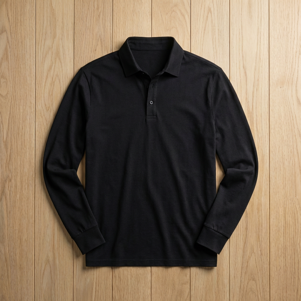 Portofino Piqué Cotton Polo Shirt for Men - Breathable Tailored Fit Polo