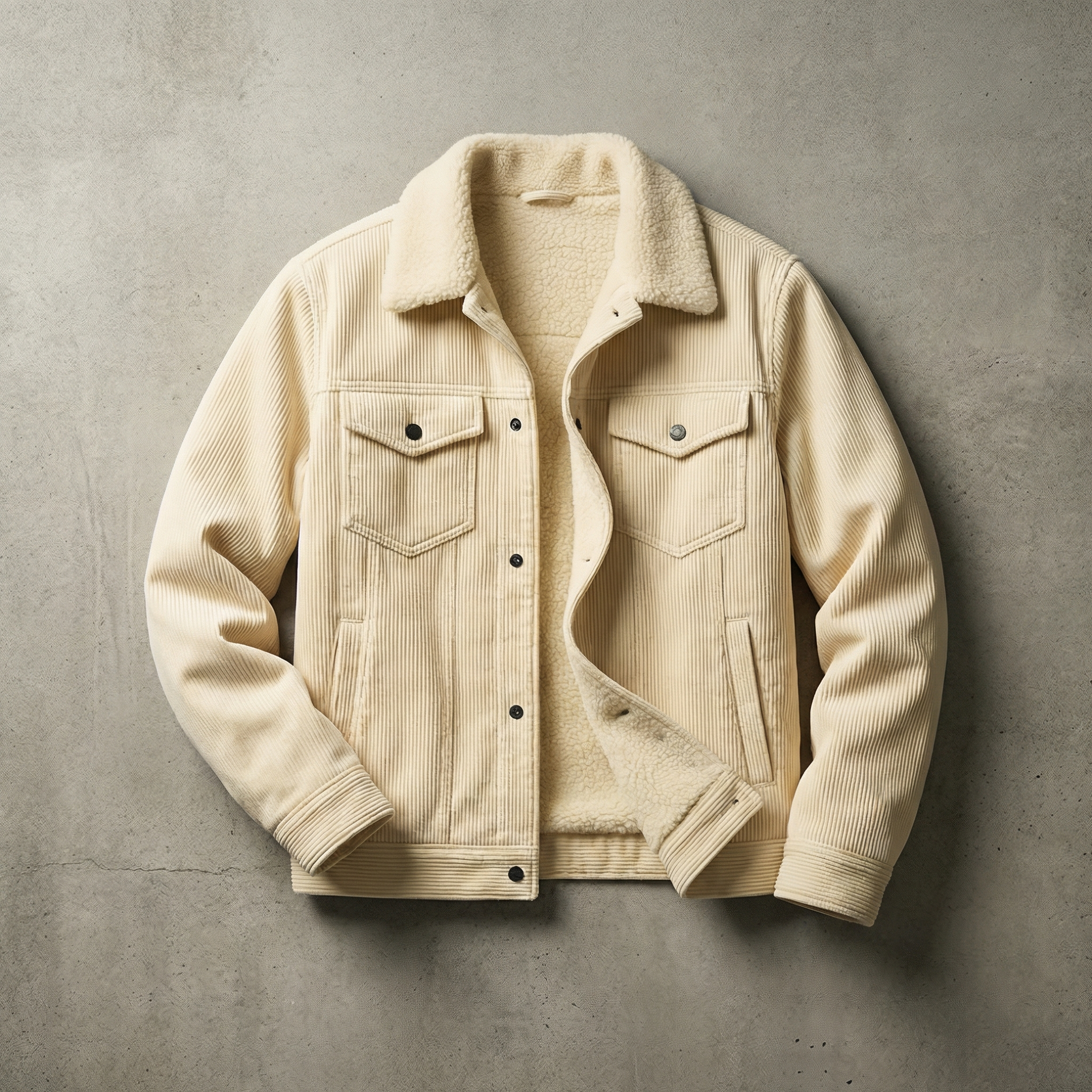 Athens Corduroy Jacket for Men, Tailored Fit Premium Corduroy Outerwear
