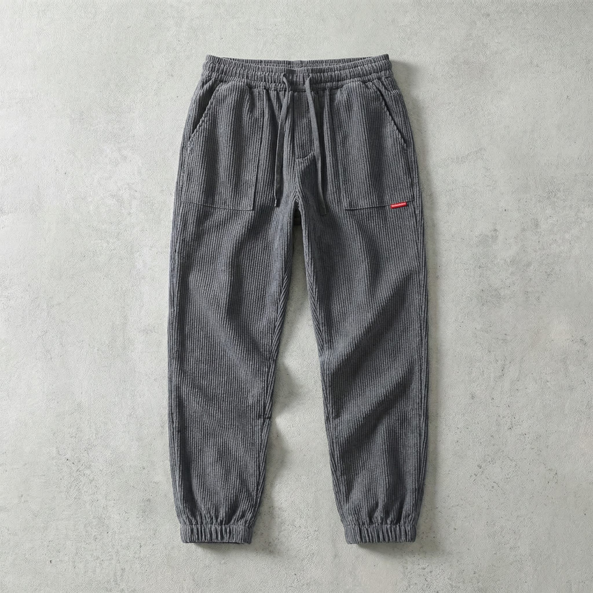 Men's Thermal Jogger Pants, Cotton Blend Harem Fit for Casual Wear