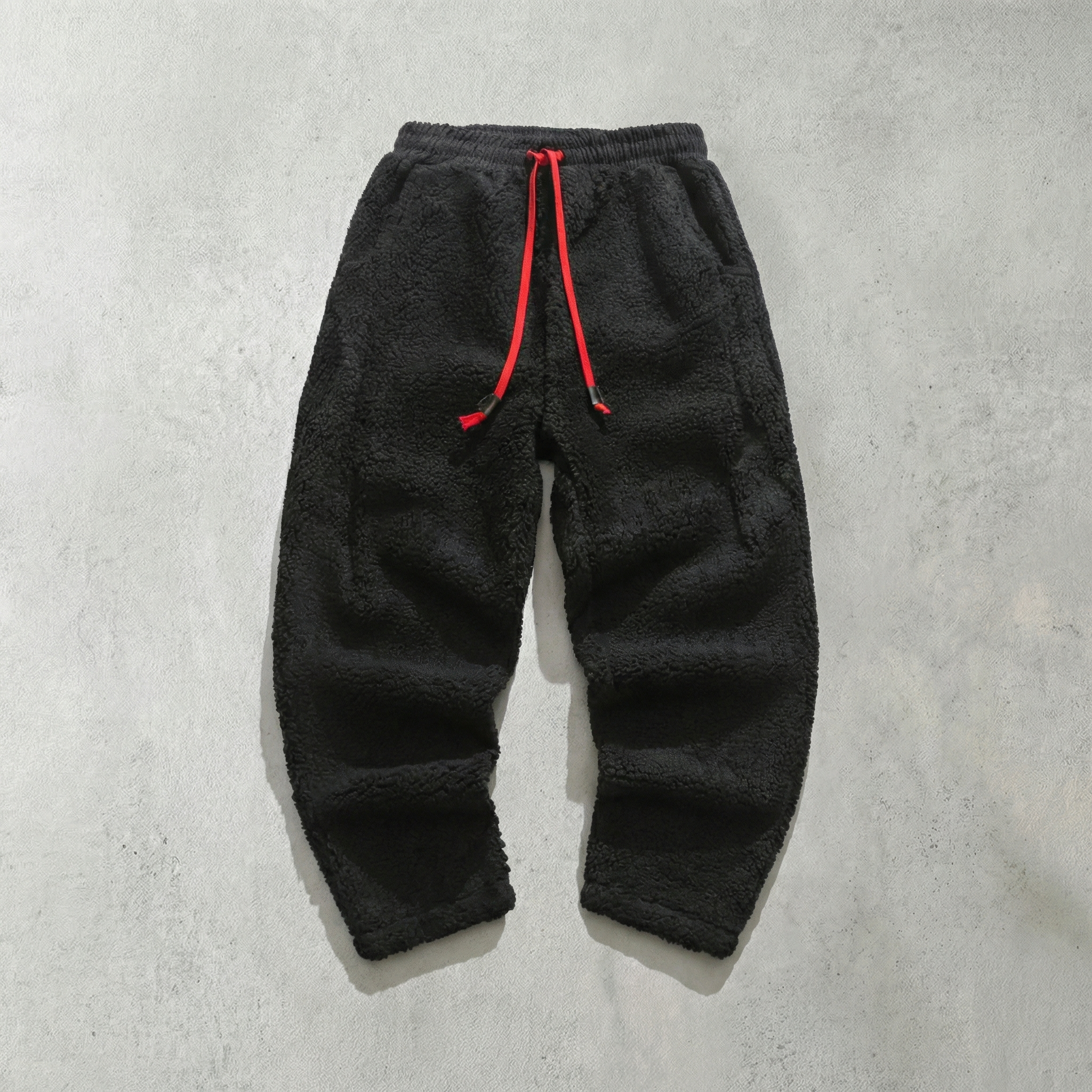 Oslo Fleece Trousers for Men - Oversized Harem Pants with Vintage Style