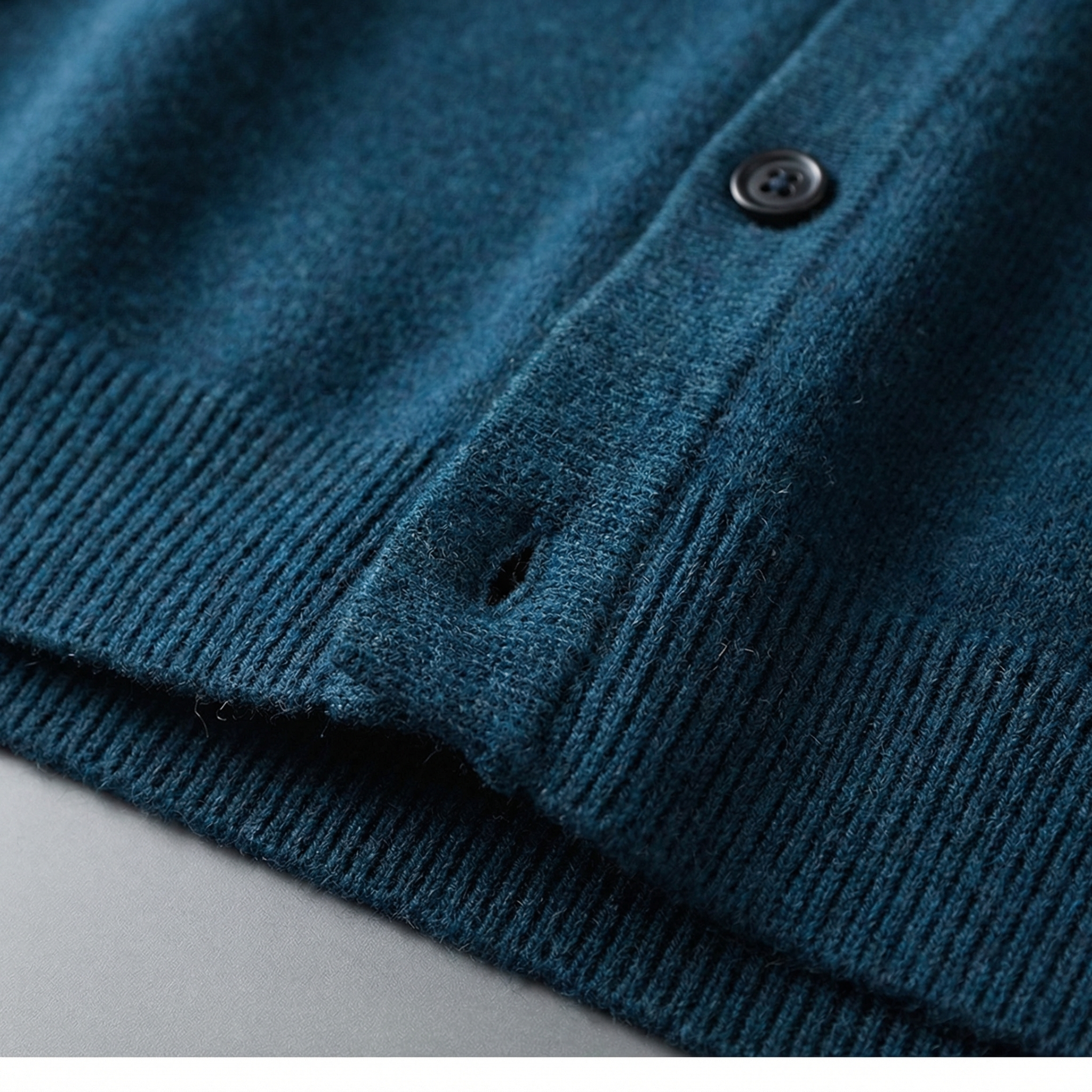 Men's Knitted Vest, Sleeveless Single-Breasted Layering Piece