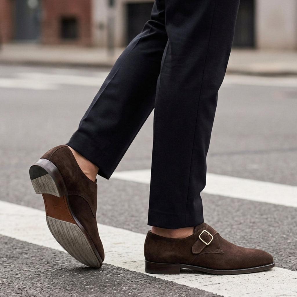 Bari Luxe Suede Shoes for Men - Classic Silhouette Suede Shoes