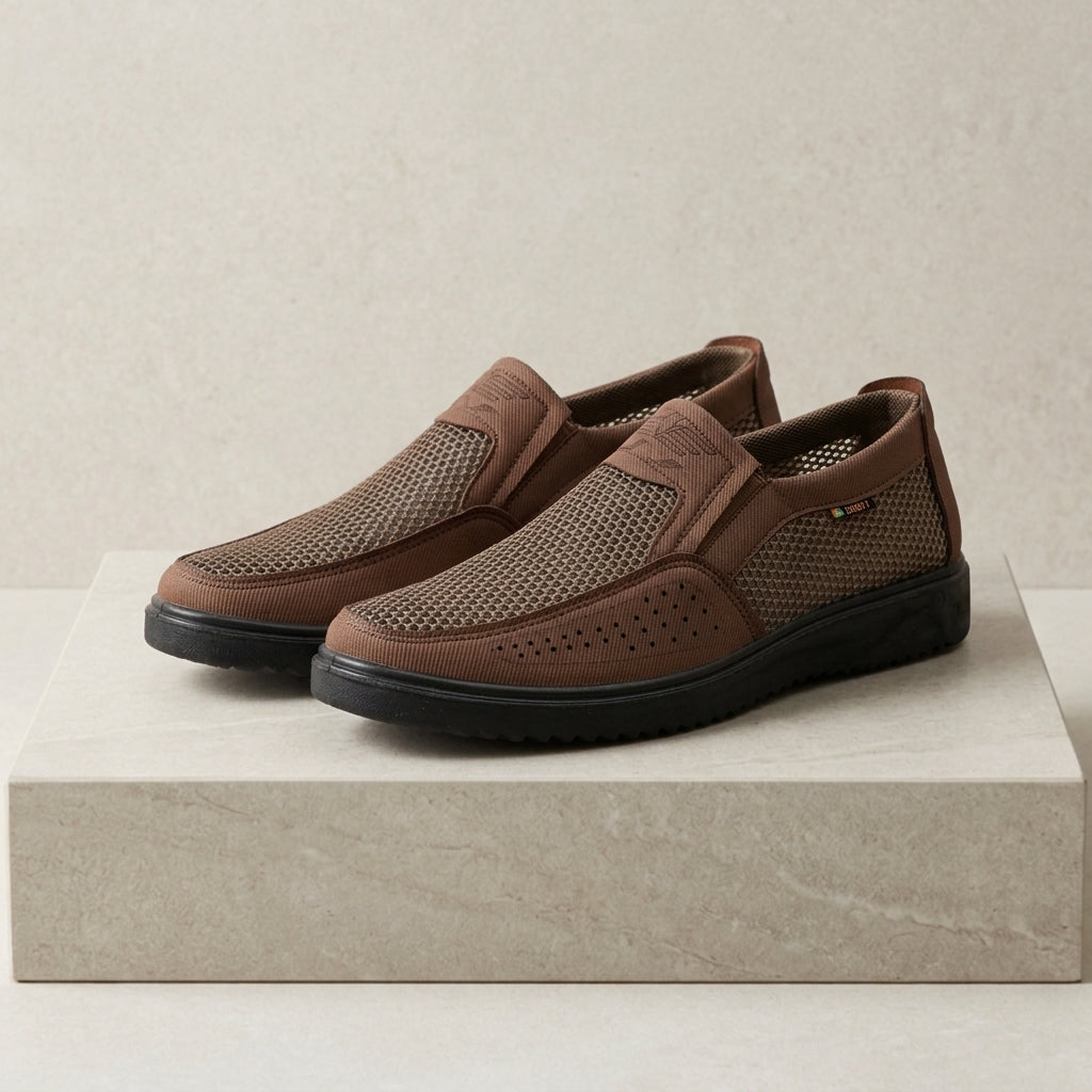 Cannes Casual Sneakers for Men - Lightweight Breathable Mesh Shoes