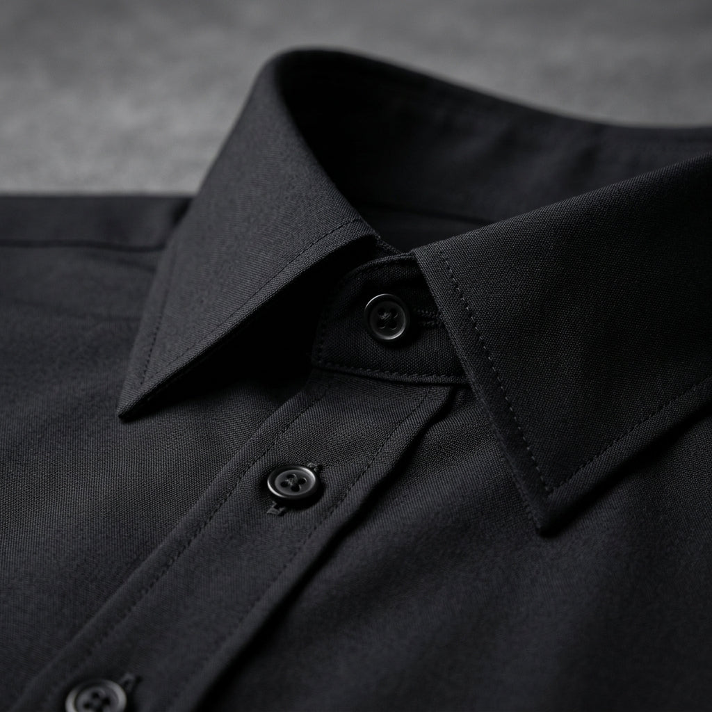 Monaco Men's Slim Fit Shirt - Wrinkle-Resistant Cotton Blend Dress Shirt