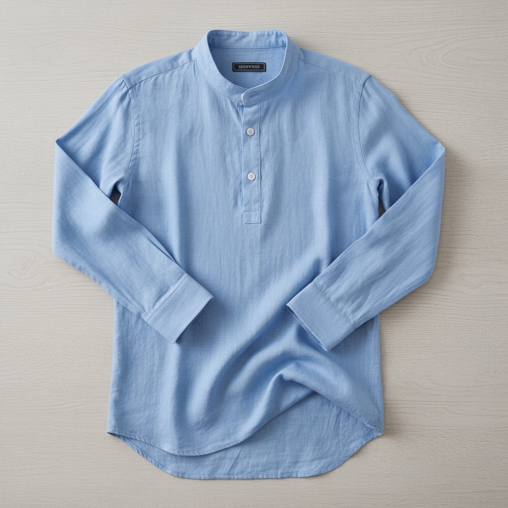 Valencia Tailored Dress Shirt for Men - Cotton Blend Formal Shirt