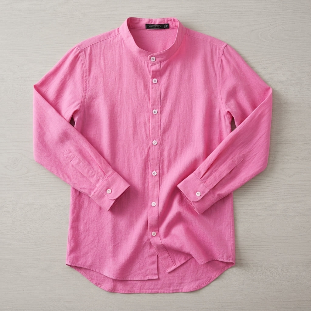 Valencia Tailored Dress Shirt for Men - Cotton Blend Formal Shirt