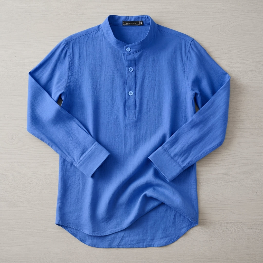 Valencia Tailored Dress Shirt for Men - Cotton Blend Formal Shirt