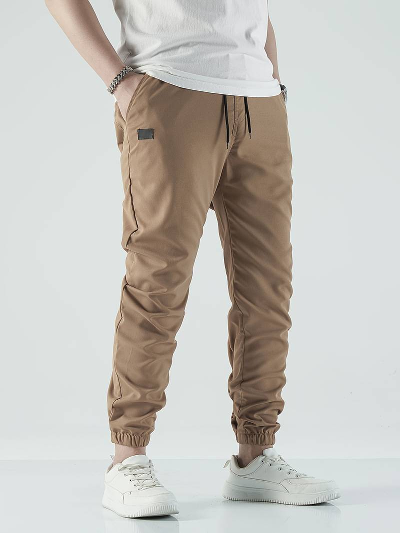 Silkenave Joggers - 4-Way Stretch Polyester Joggers for Everyday Wear