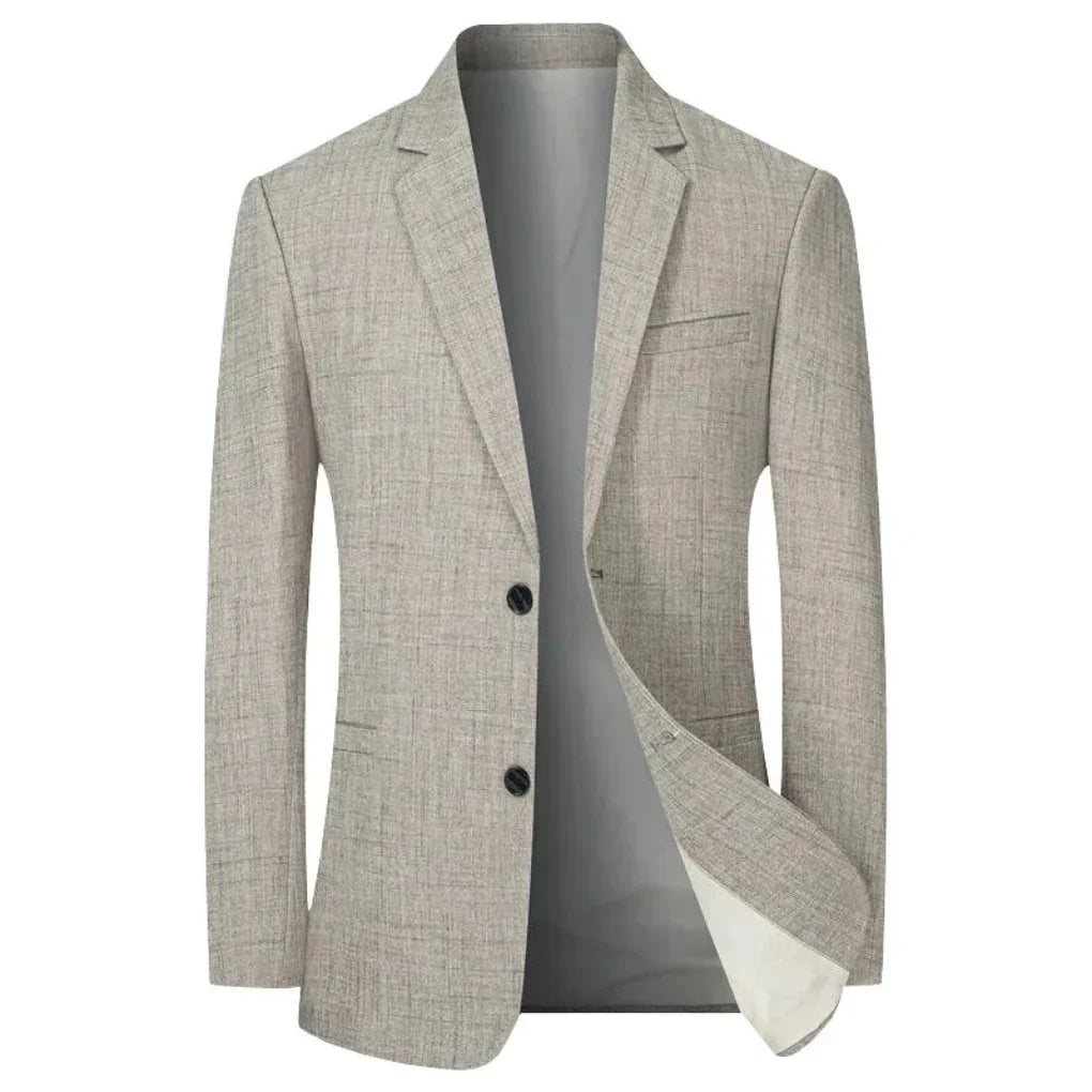 Men's Elegant Blazer - Tailored Fit for Formal & Smart-Casual Wear