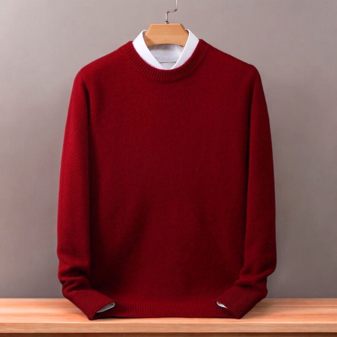 Whitby Cashmere Sweater for Men - Ultra-Soft Knit in Five Colors