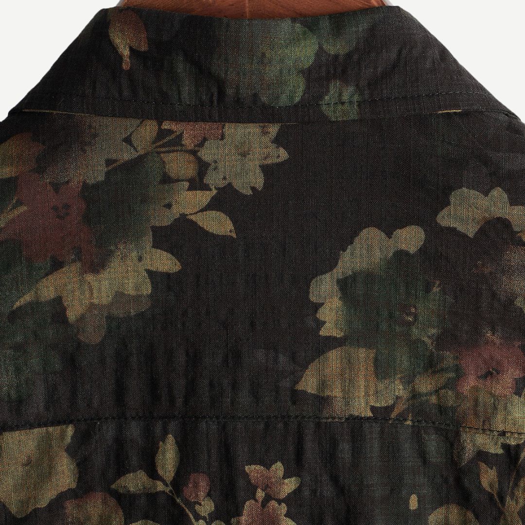AirLight Dusky Bloom Shirt - Lightweight Floral Shirt for Men