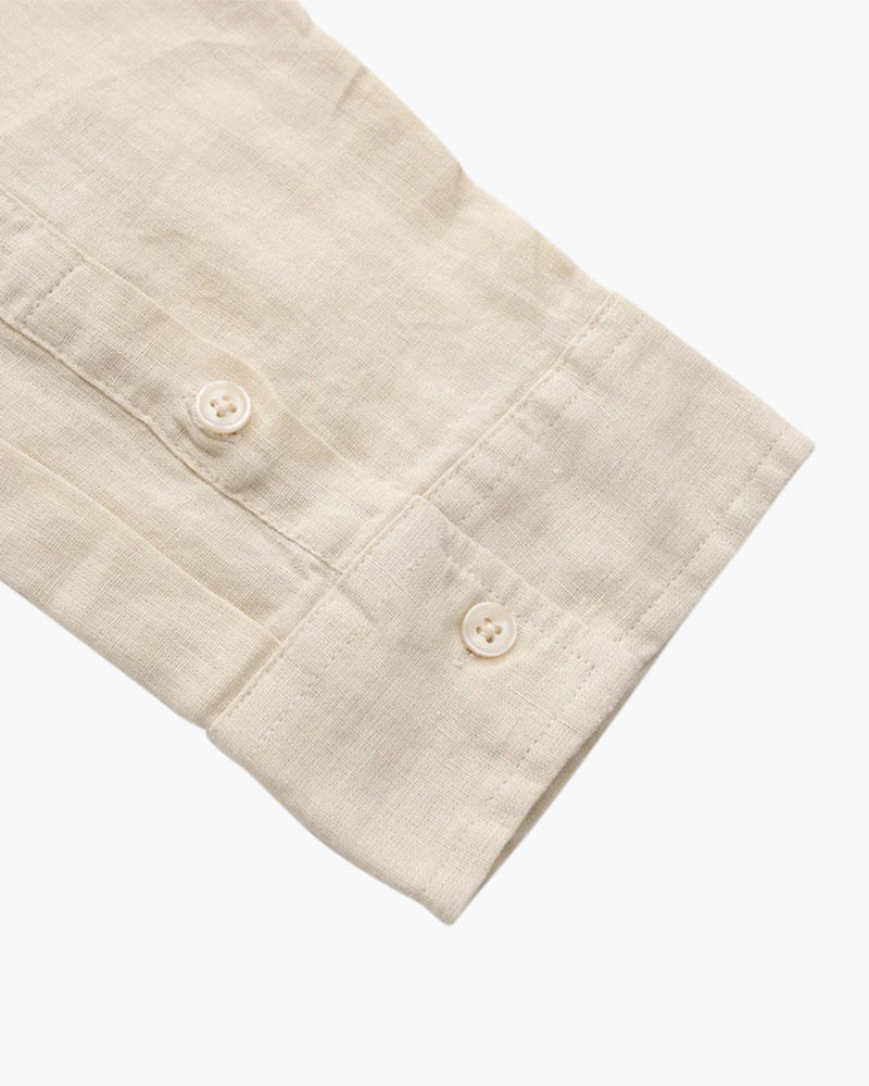 Men's Casual Button-Down Shirt with Chest Pocket, Classic Everyday Shirt