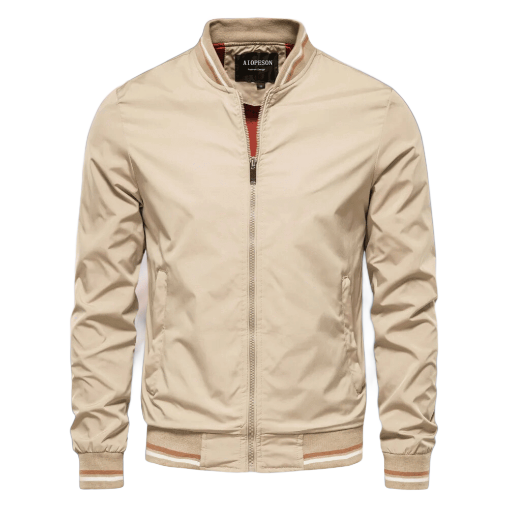 Men's Lightweight Water-Repellent Jacket for Spring & Fall