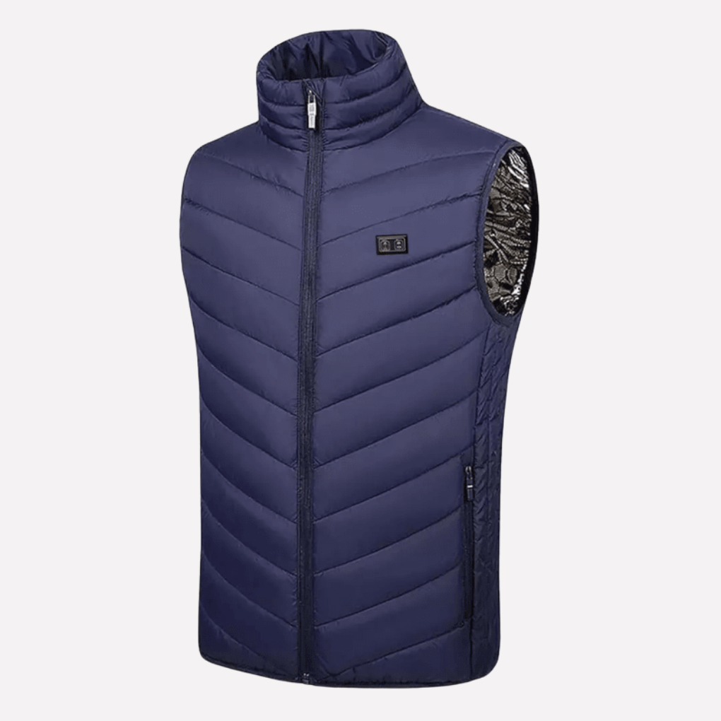 Men's Heated Jacket with Multi-Zone Warmth - Winter Outerwear