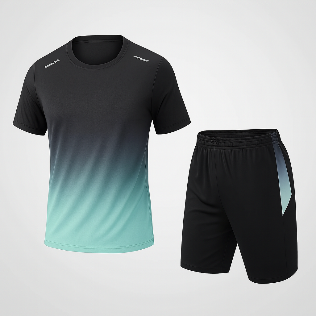 Men's Sportwear Set - Full-Zip Jacket and Jogger Pants Athleisure