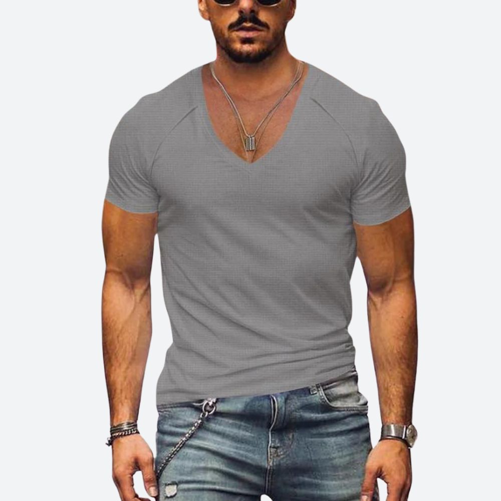 Men's Breathable Summer Shirt - Lightweight Short Sleeve Casual Shirt