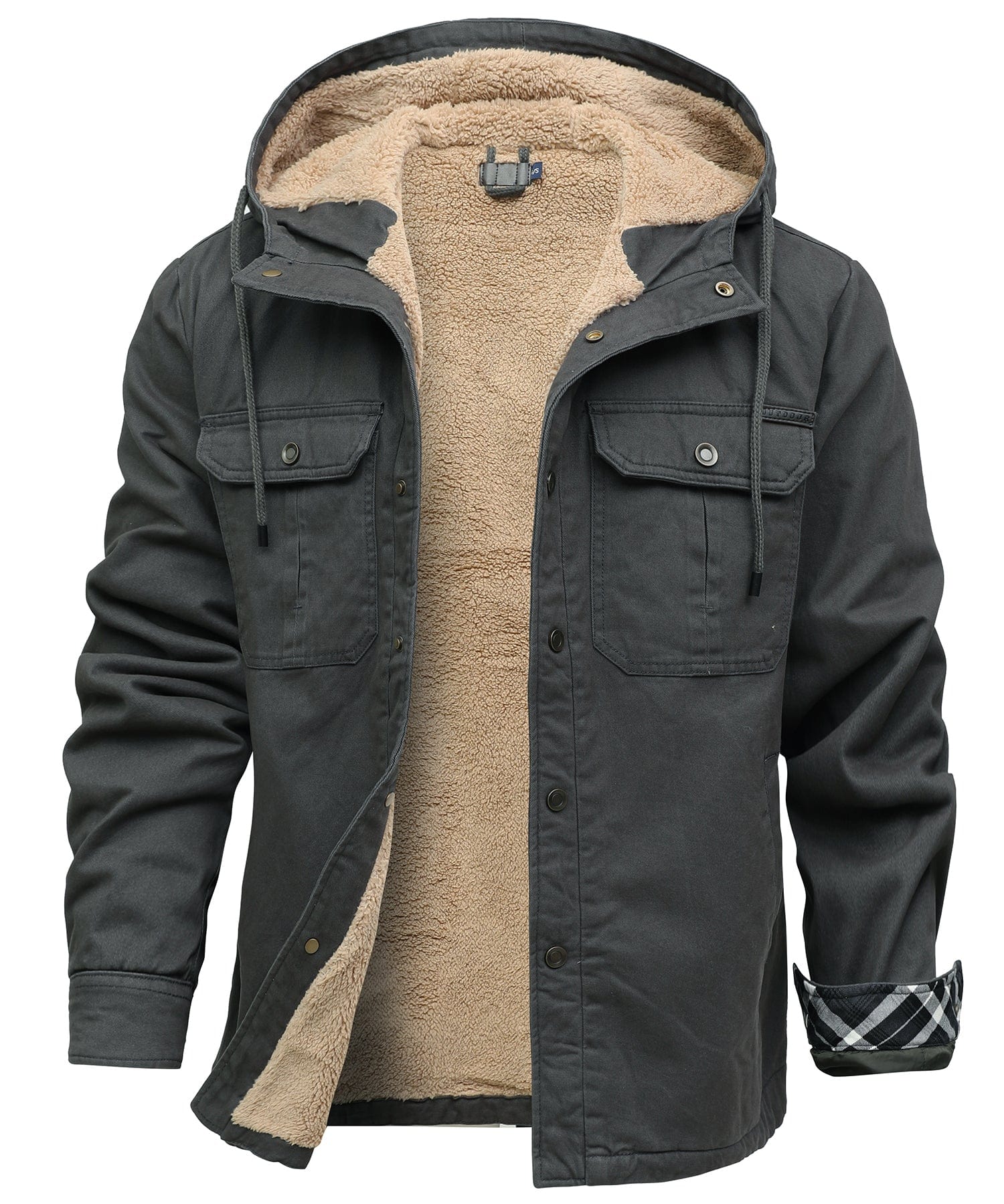 Apex Fleece Jacket for Men - Wind-Resistant Insulated Work Jacket