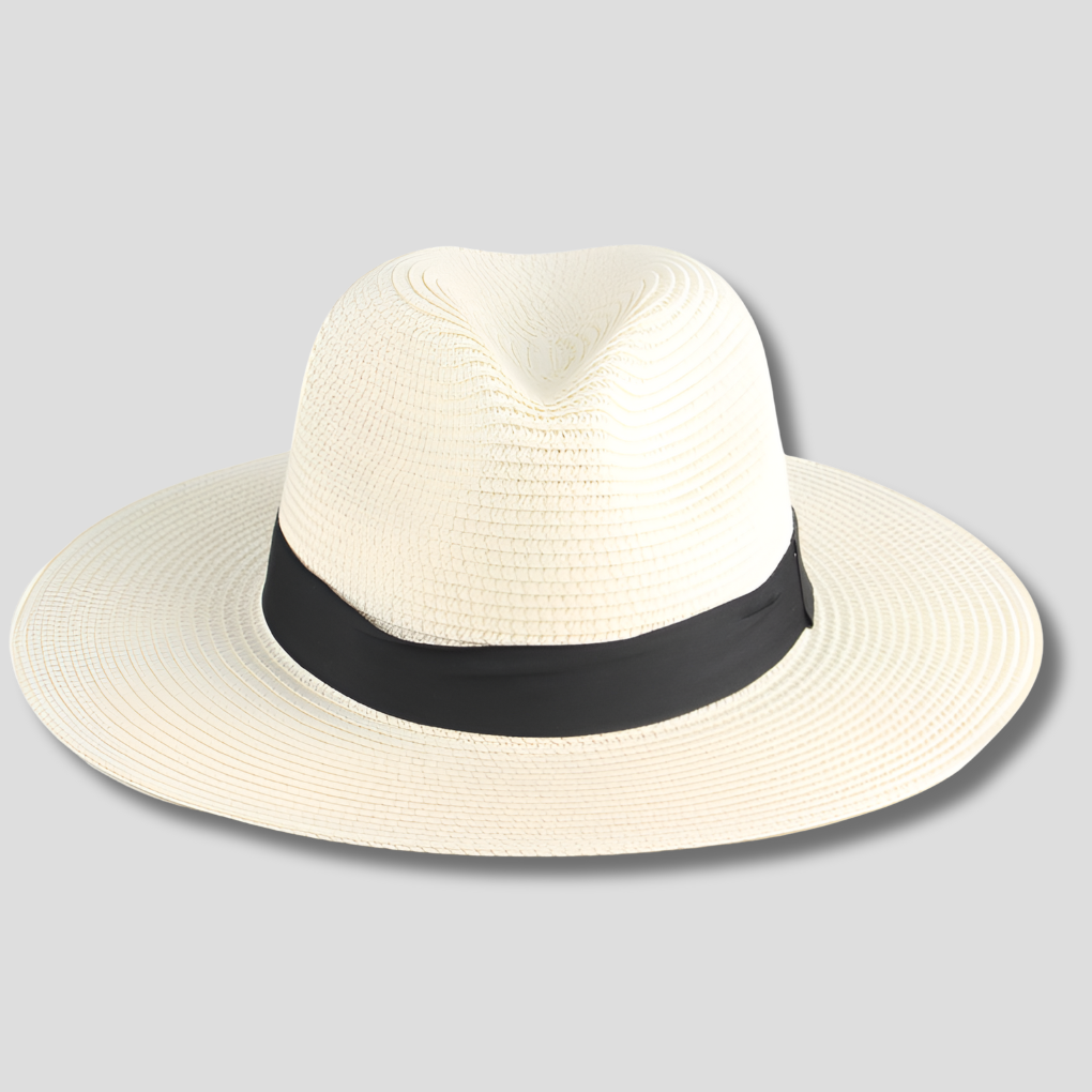 Men's Panama Sun Hat, Breathable Woven Hat