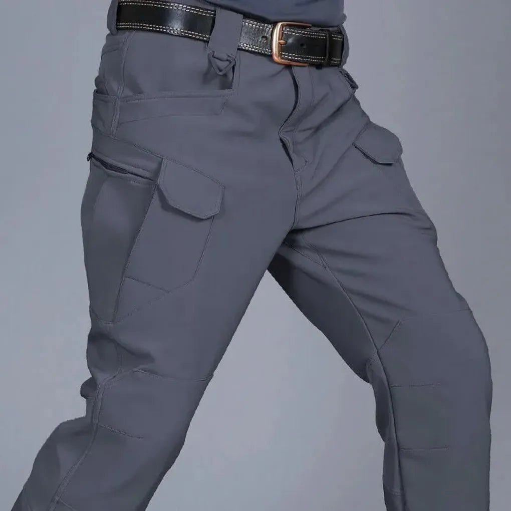 Men's Hiking Pants, Water Repellent Reinforced Outdoor Trousers