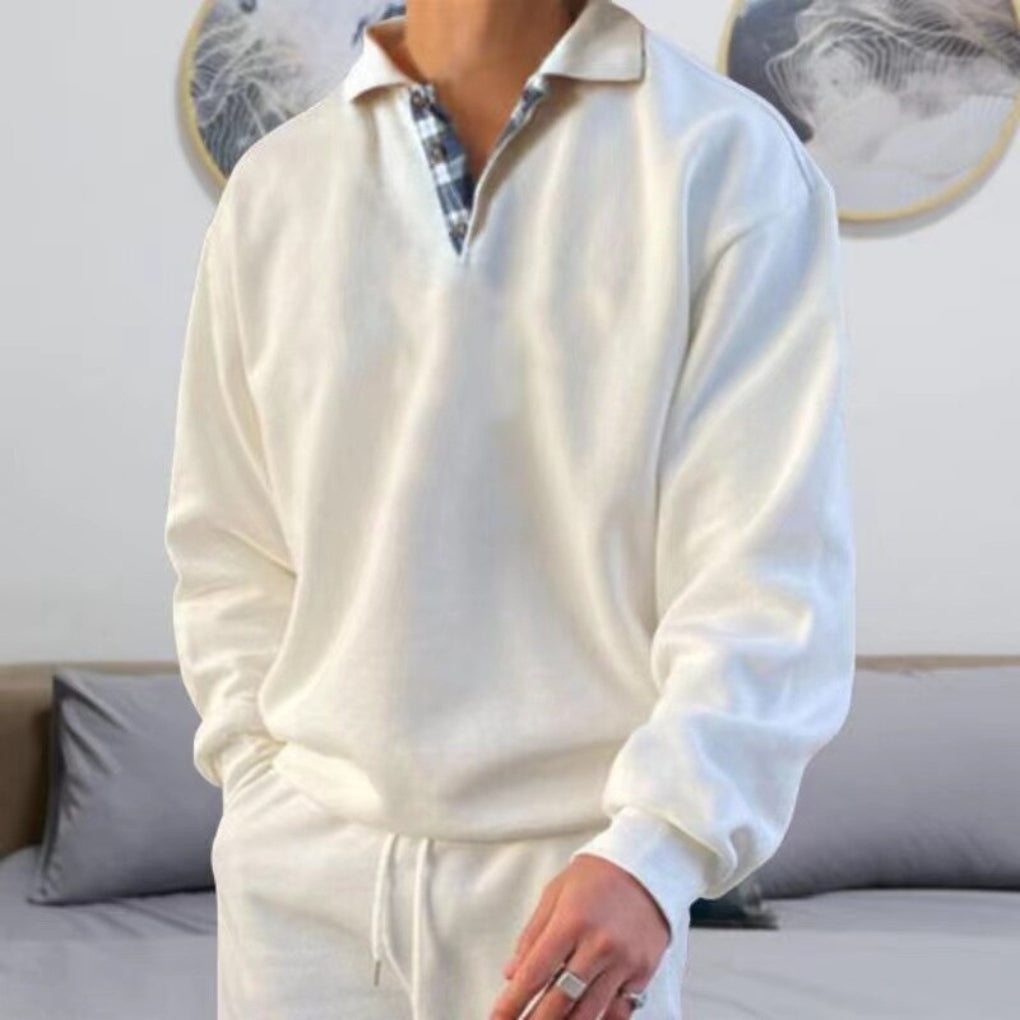 Men's Lightweight Sweater, Breathable Relaxed Fit Knit