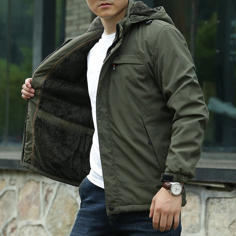 Tundra Winter Jacket for Men, Waterproof Windproof Insulated Coat