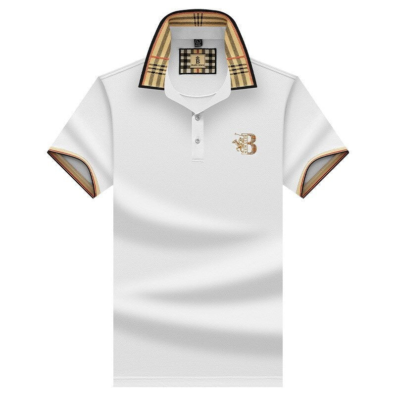 Men's Classic Polo Shirt - Button Placket, Casual to Smart-Casual