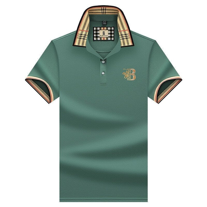 Men's Classic Polo Shirt - Button Placket, Casual to Smart-Casual