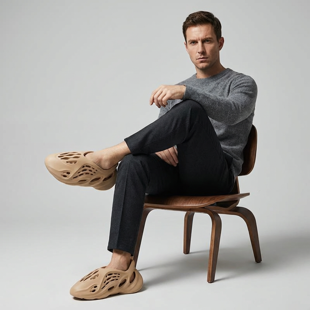 Breathable Summer Shoes for Men, Lightweight Slip-On Sneakers