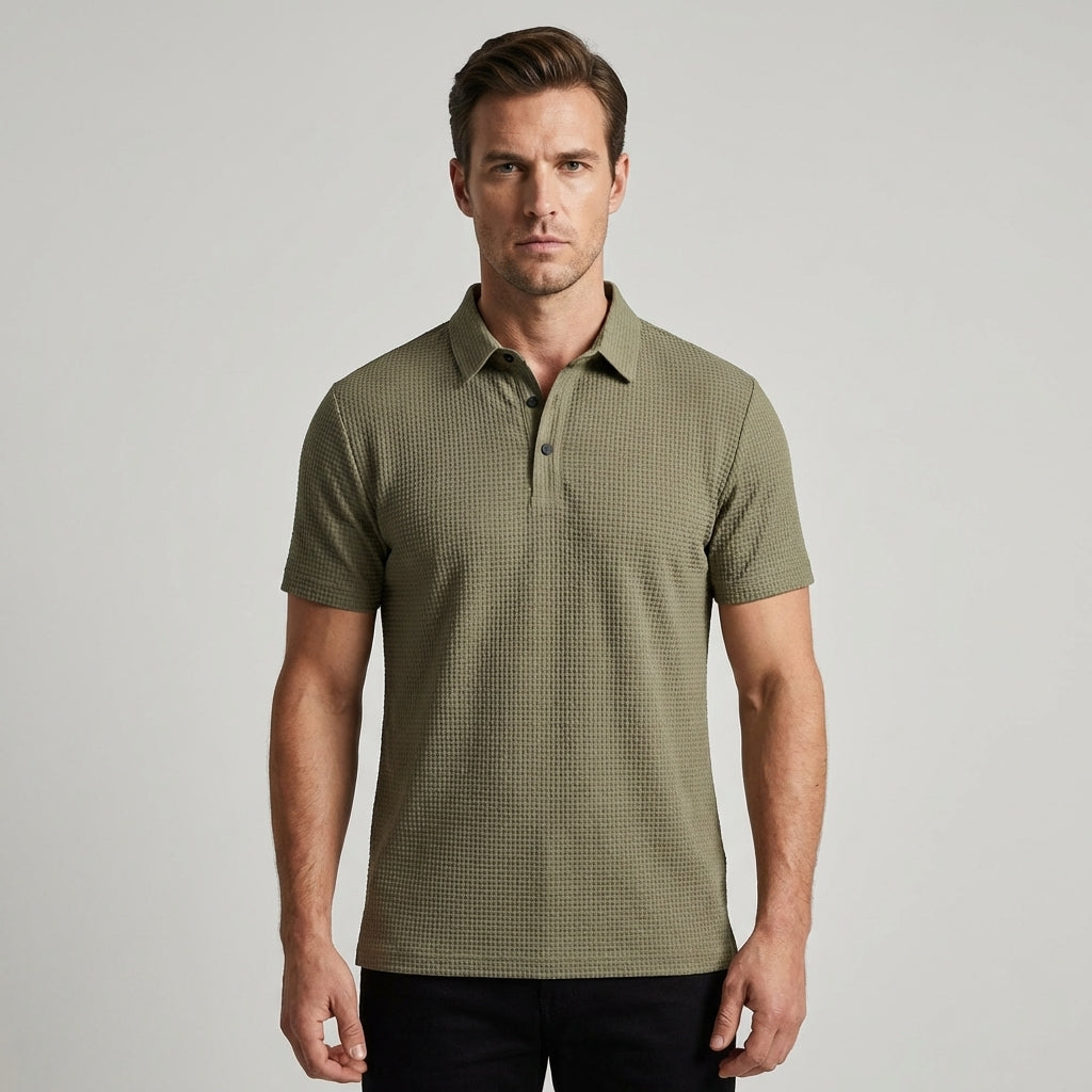 Men's Polo Shirt, Refined Fabric with Tailored Fit for Work and Leisure