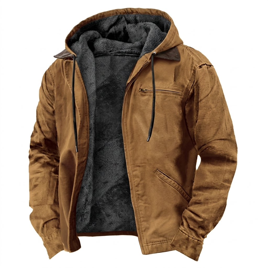 Men's Classic Jacket - Everyday Outerwear with Front Fastening