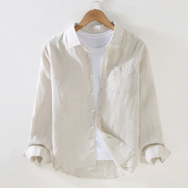 Tropicana 100% Linen Shirt - Ultra-Soft Breathable Linen for Men