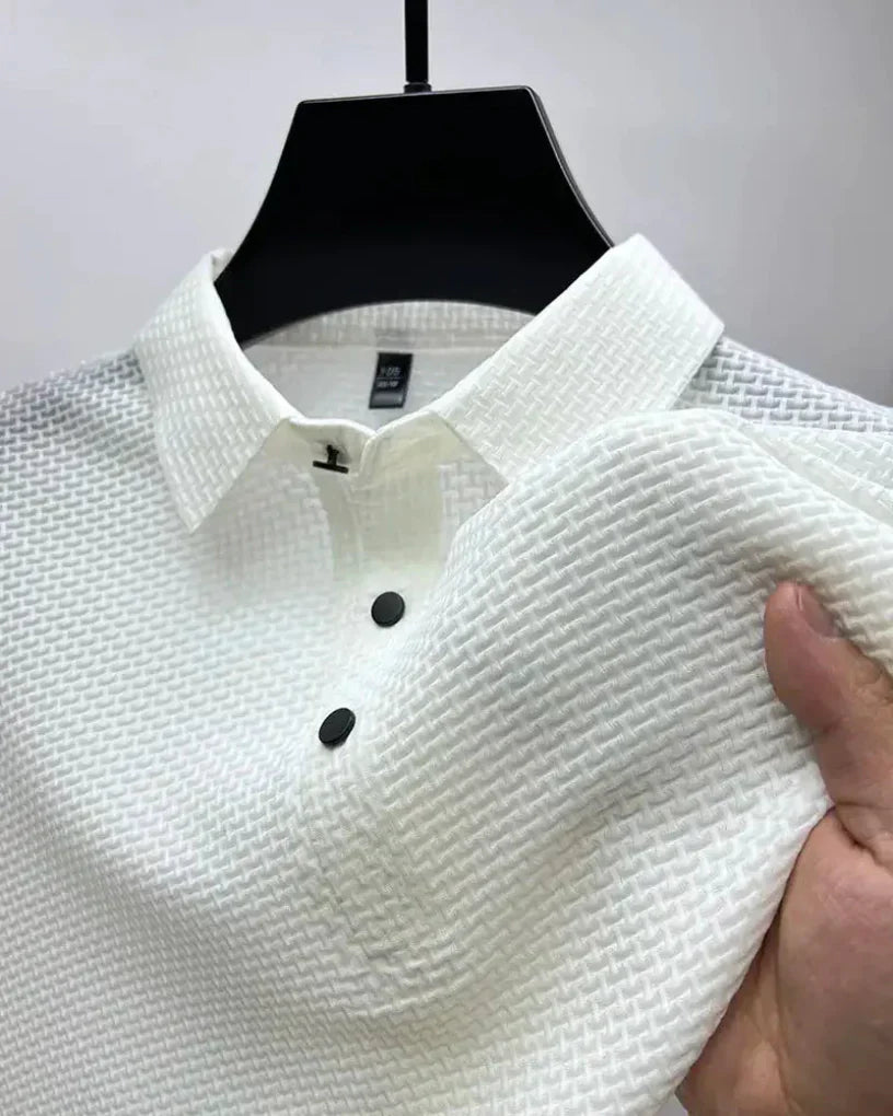 Men's Polo Shirt, Refined Fabric with Tailored Fit for Work and Leisure
