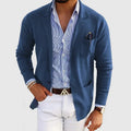 Men's Tailored Blazer | Two-Button Fitted Sport Coat