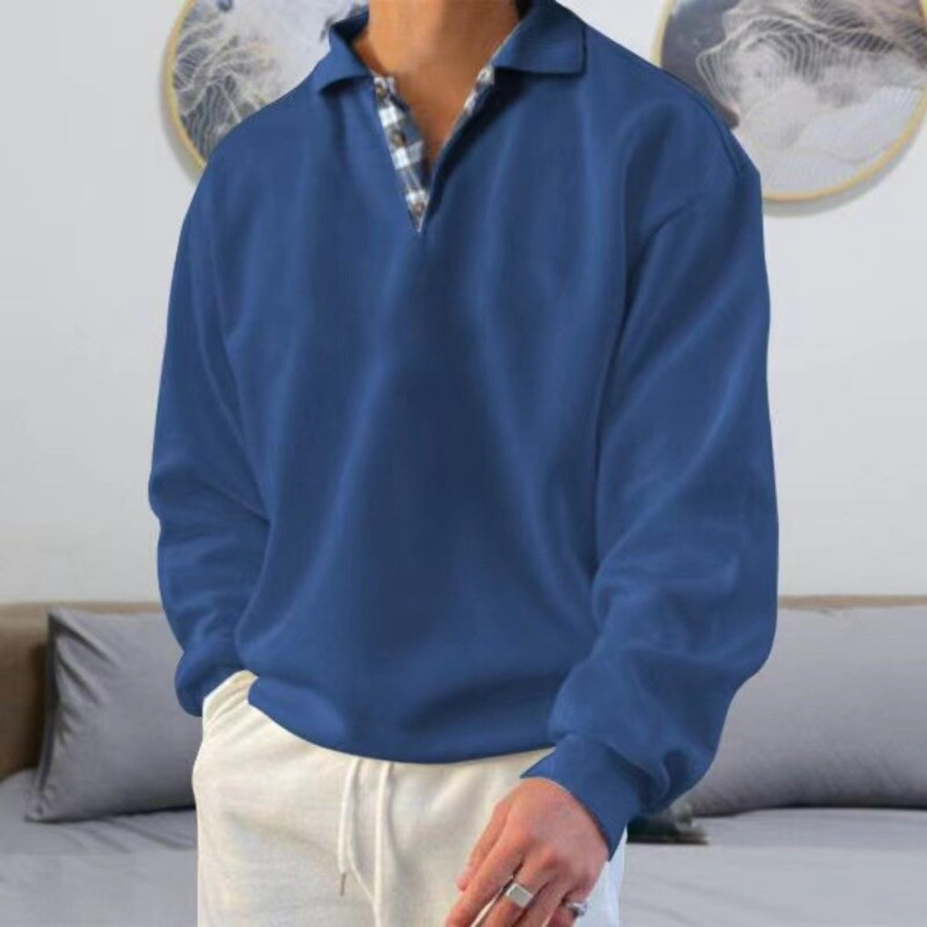 Men's Lightweight Sweater, Breathable Relaxed Fit Knit
