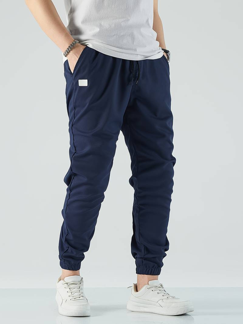 Silkenave Joggers - 4-Way Stretch Polyester Joggers for Everyday Wear