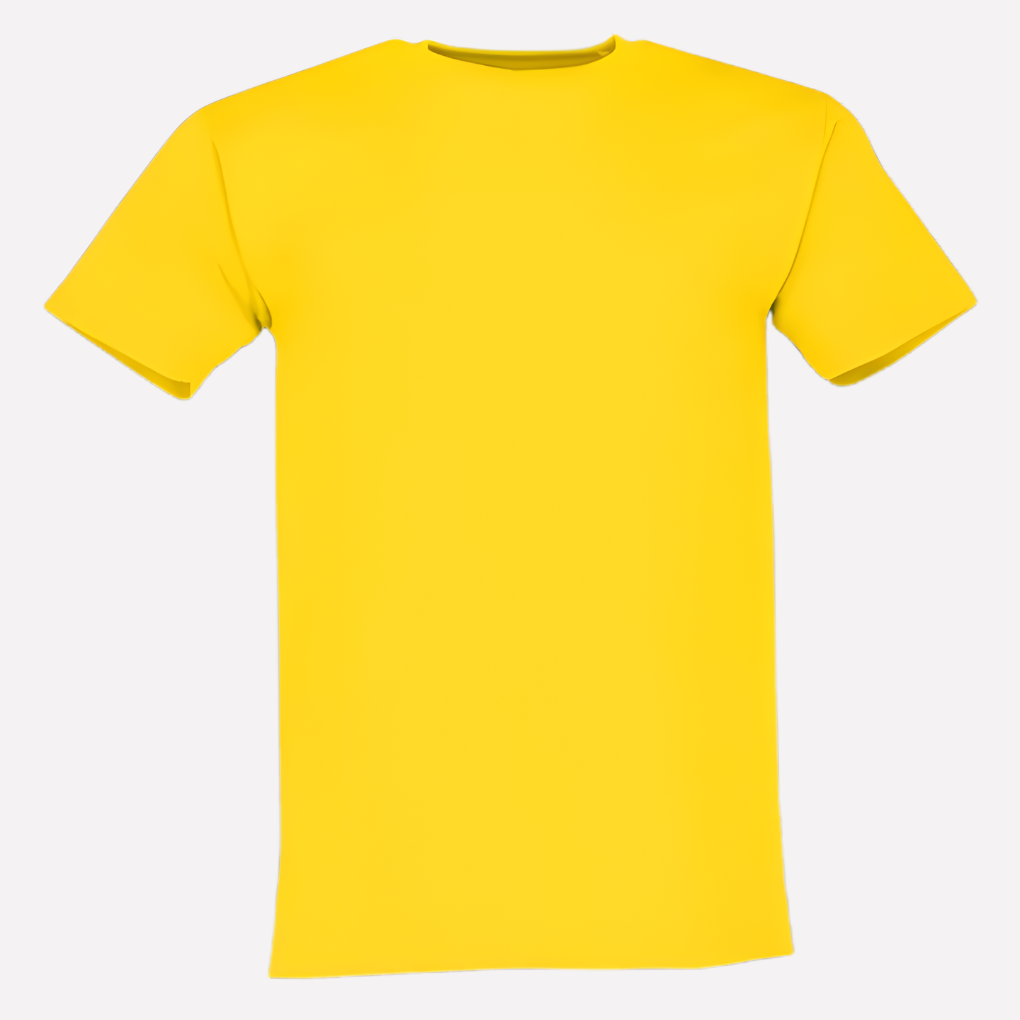 Men's Crew Neck Cotton T-Shirt - Classic Short-Sleeve Tee