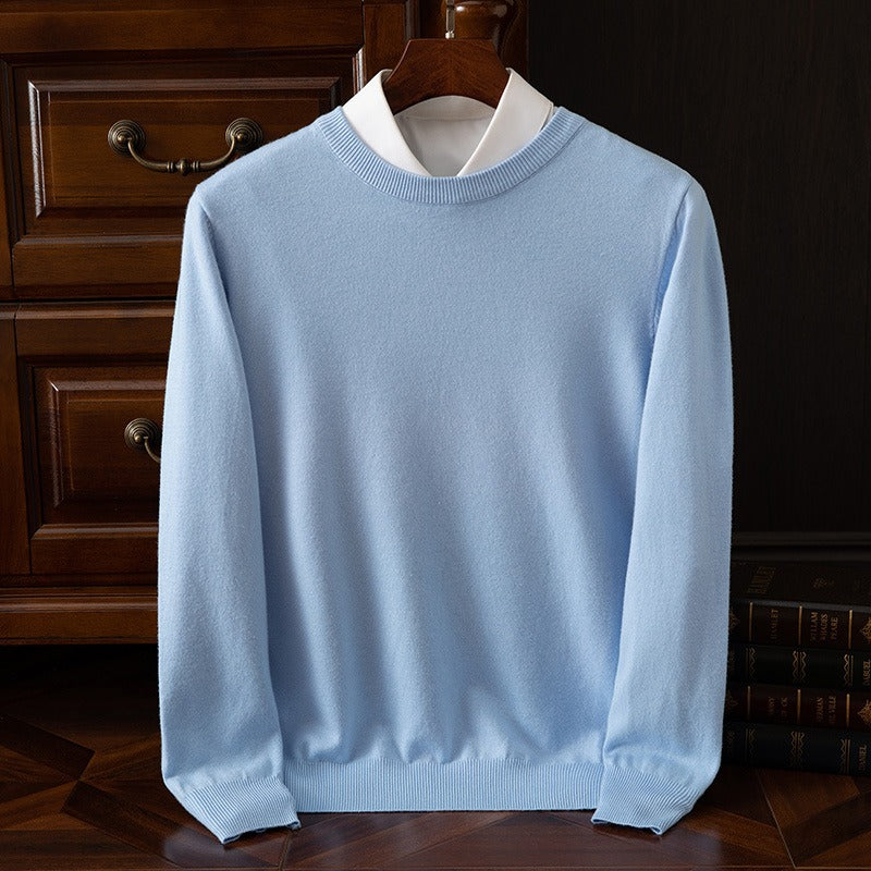Valente Cashmere Sweater for Men - Premium Soft Cashmere Blend Pullover