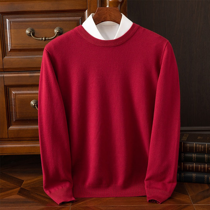 Valente Cashmere Sweater for Men - Premium Soft Cashmere Blend Pullover