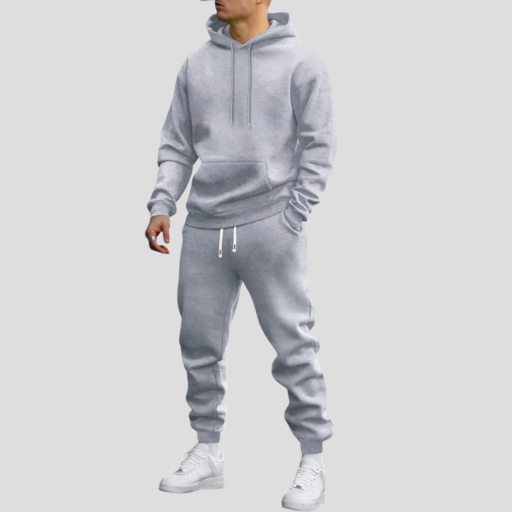 Men's Sports Set - Matching Hoodie and Jogger Pants