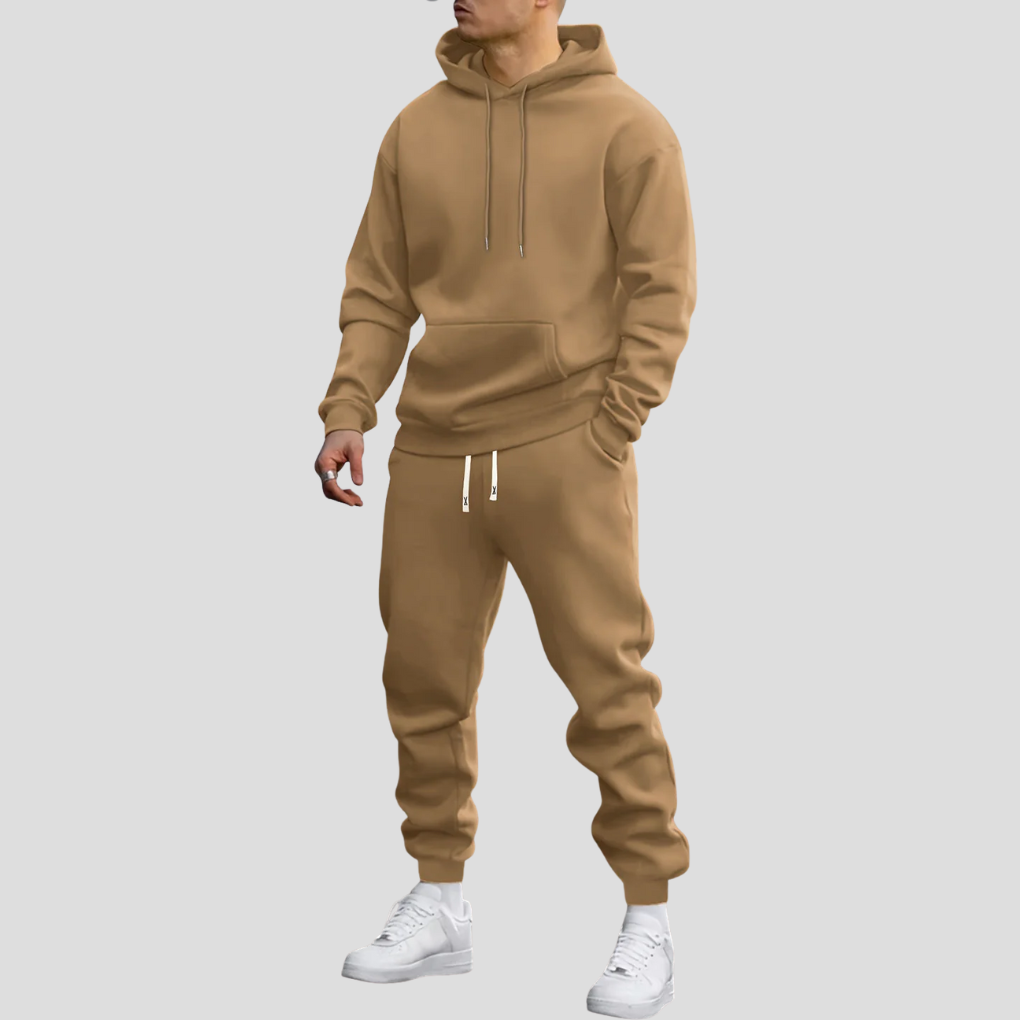 Men's Sports Set - Matching Hoodie and Jogger Pants