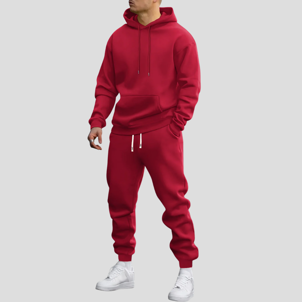 Men's Sports Set - Matching Hoodie and Jogger Pants