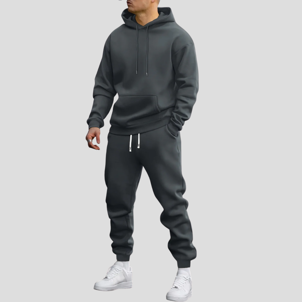 Men's Sports Set - Matching Hoodie and Jogger Pants