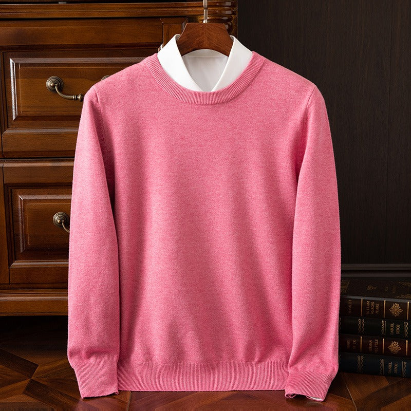 Valente Cashmere Sweater for Men - Premium Soft Cashmere Blend Pullover