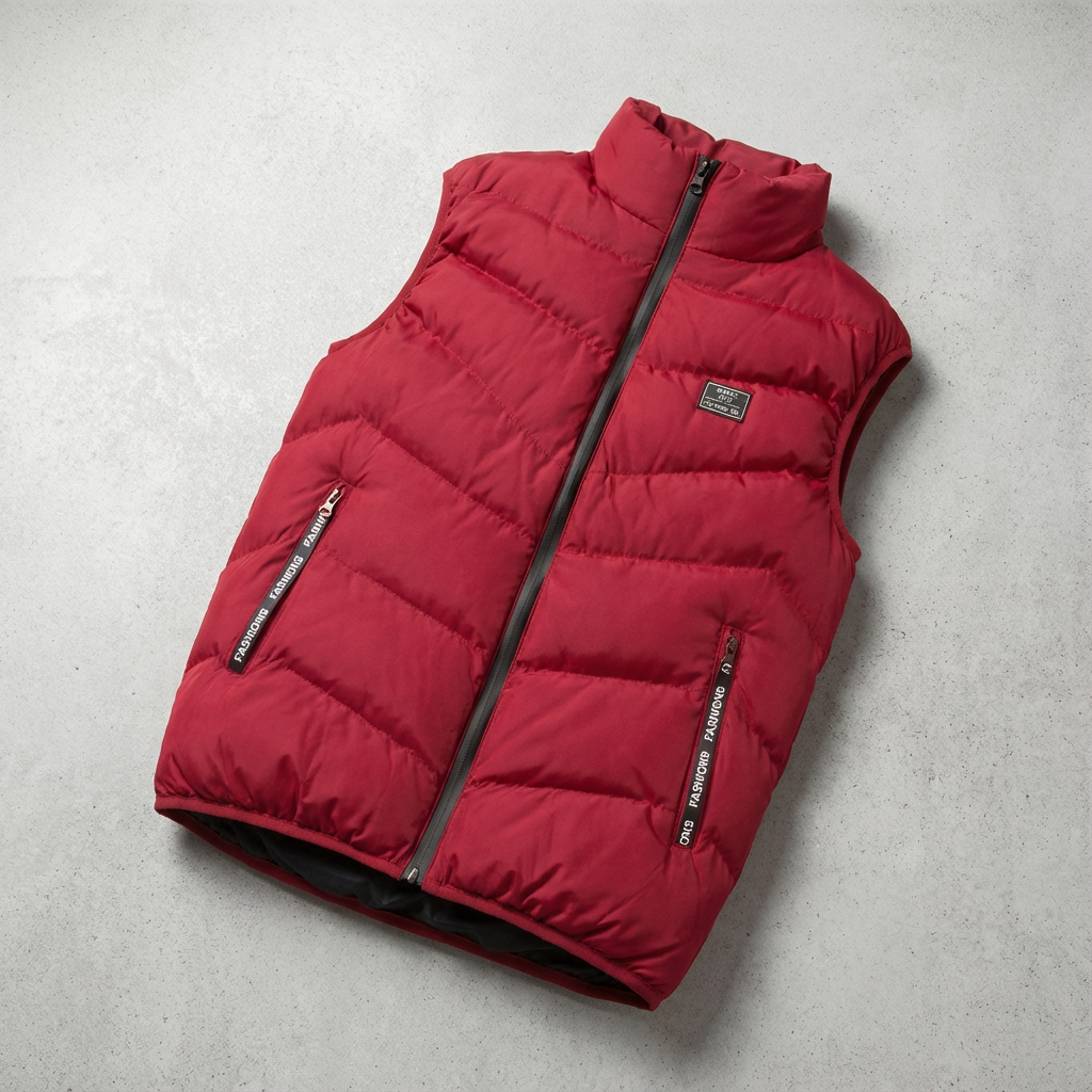 Milan Down Vest for Men - Windproof Water-Resistant Winter Layer