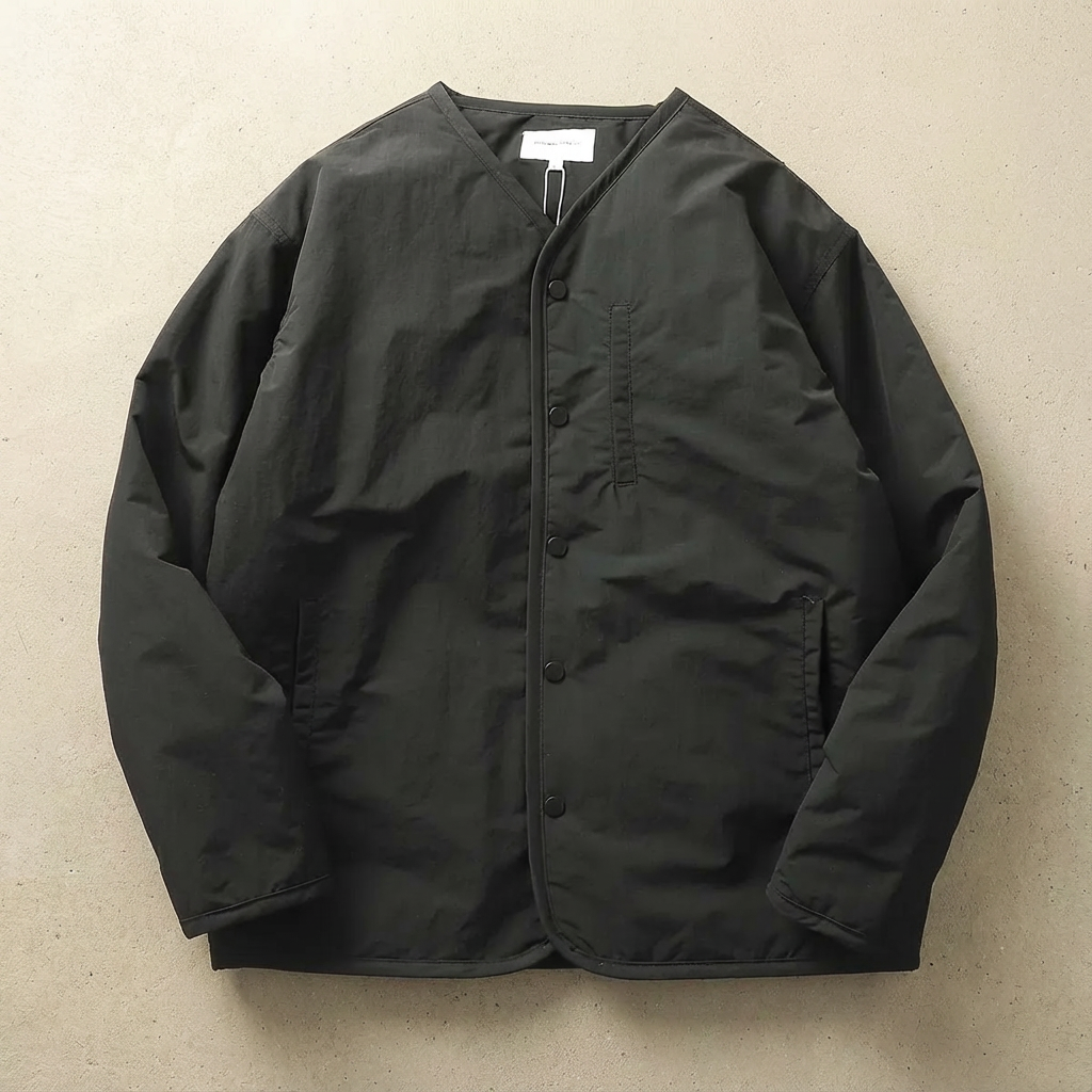 Rodrigo Quilted Cotton Coat for Men - Lightweight Retro Style