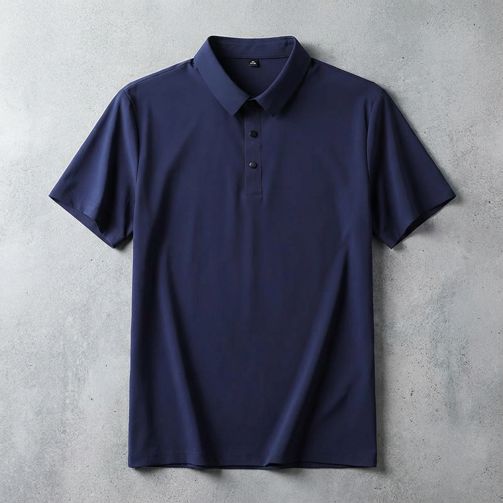 Portofino Ice Silk Polo for Men - Breathable Relaxed Fit Summer Polo