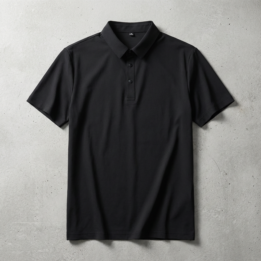 Portofino Ice Silk Polo for Men - Breathable Relaxed Fit Summer Polo