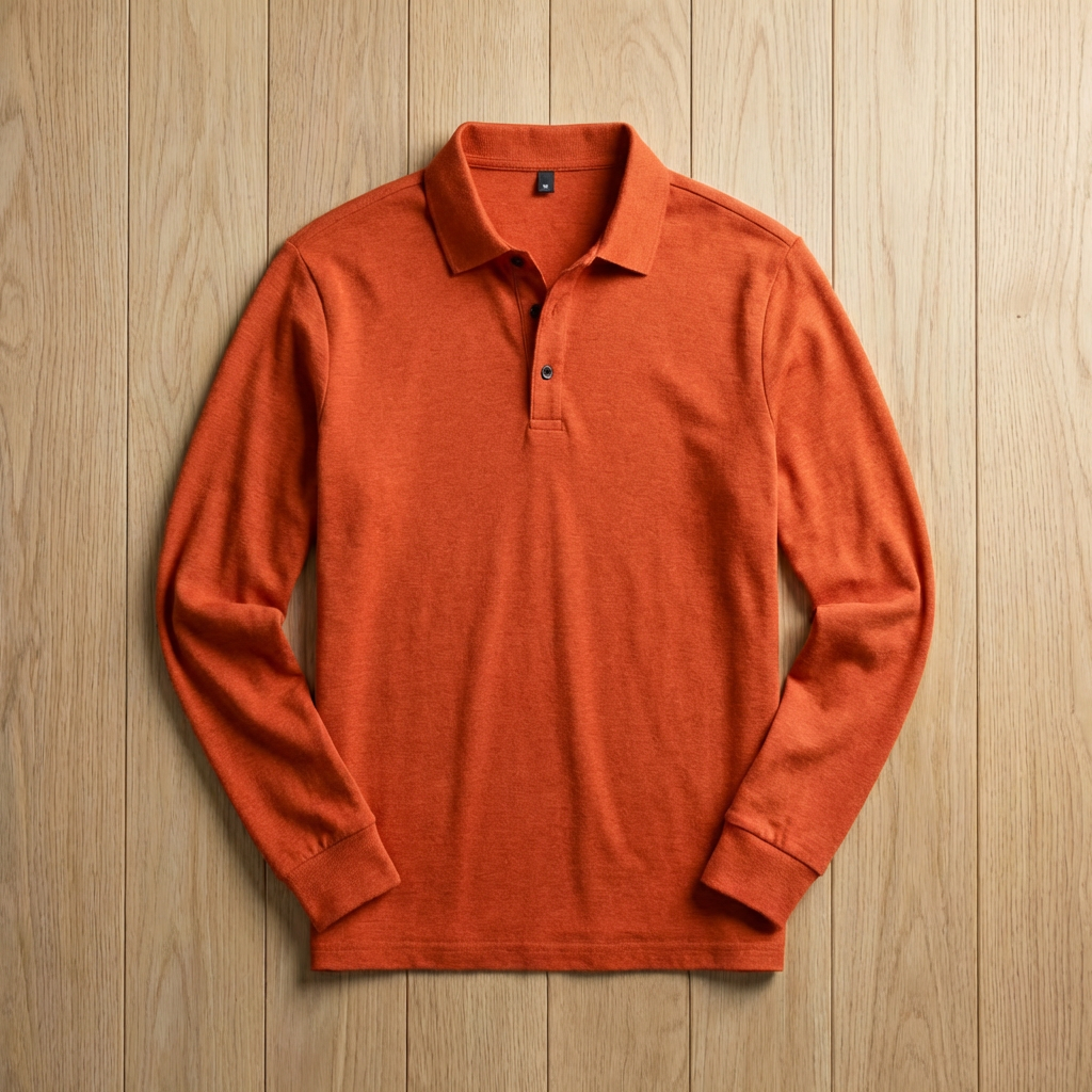 Portofino Piqué Cotton Polo Shirt for Men - Breathable Tailored Fit Polo